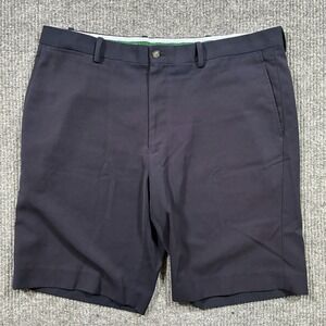 Bobby Jones Mens Golf Shorts W38" Blue Nanotex Fabric Athleisure Mid Rise